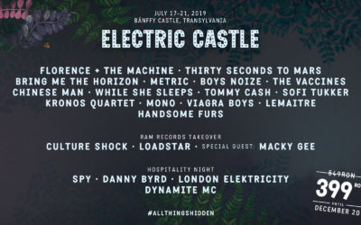 Florence + The Machine, Bring Me The Horizon si Tommy Cash la Electric Castle 2019 !
